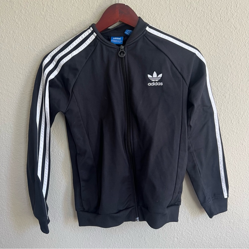 Kids Adidas Zip Up Jacket